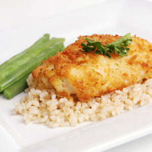 Cheddar and Chive Cod Fillets