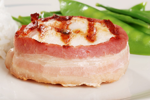 Bacon Wrapped Chicken Breasts (Product # 130)