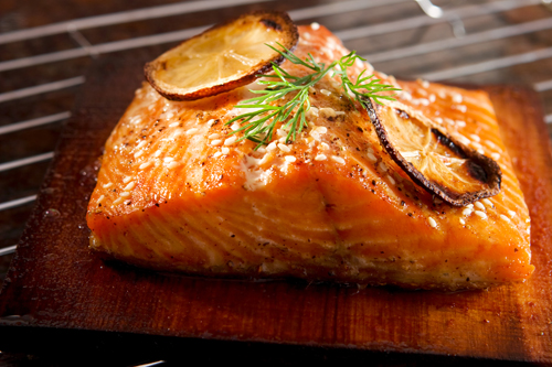 Planked Atlantic Salmon (Product # 3)